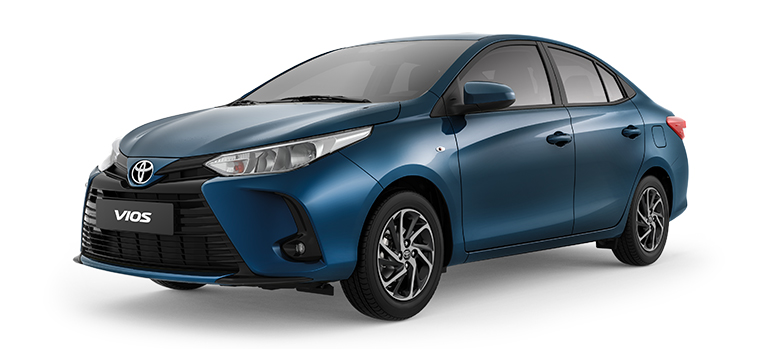 TOYOTA VIOS 2023 GRAYISH BLUE AUTOMATIC TRANSMISSION 