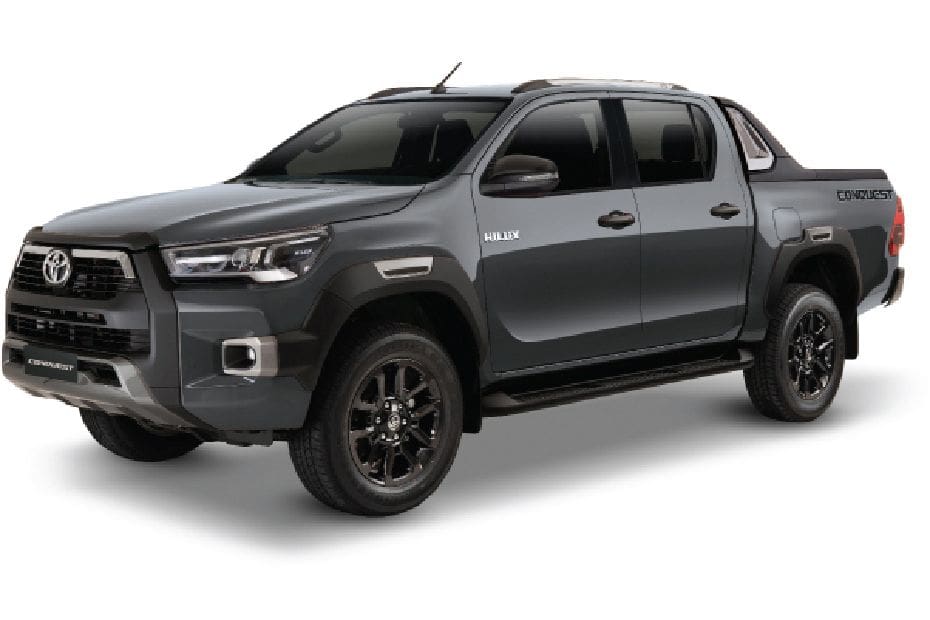 TOYOTA HILUX CONQUEST 2023 METALLIC GRAY AUTOMATIC TRANSMISSION 